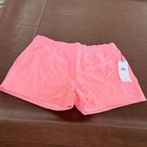 ALO Yoga Women's Vibrant Pink Athletic Shorts